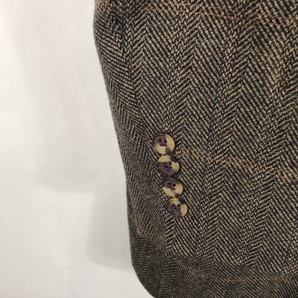 Lands’ End Sport Coat 44 Regular Lambs & Merino Wool blend Blazer - Picture 5 of 16